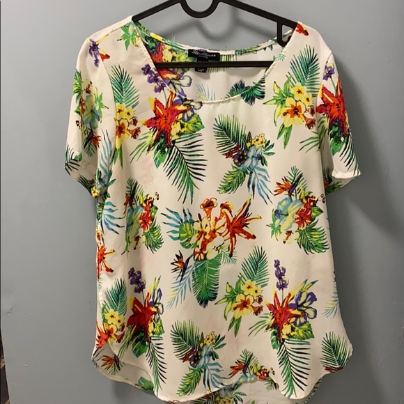 π4/$35π Floral Print Shirt